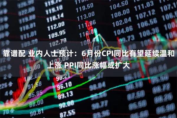 靠谱配 业内人士预计：6月份CPI同比有望延续温和上涨 PPI同比涨幅或扩大